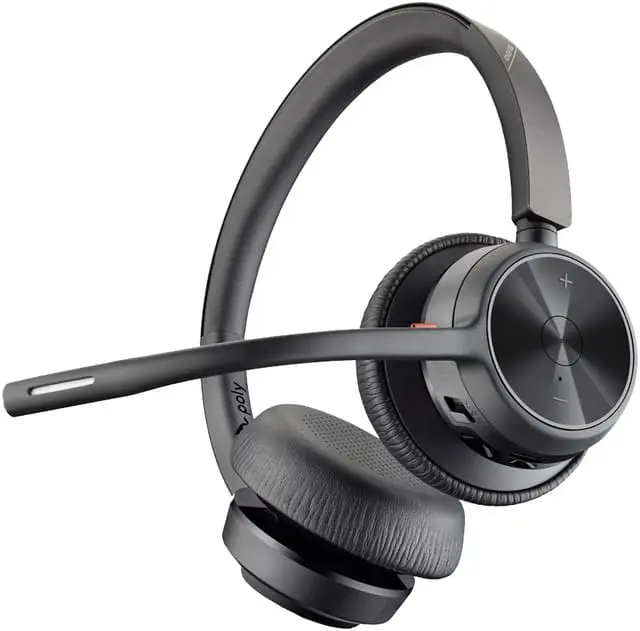HP Poly Voyager 4320 headset USB-A med ladestativ