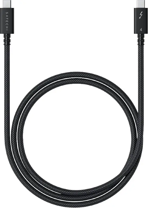 Satechi Thunderbolt 4 Pro kabel 1 m (sort)