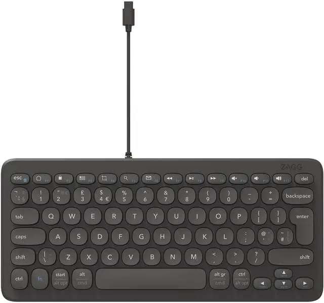 Zagg Connection USB-C tastatur (sort)