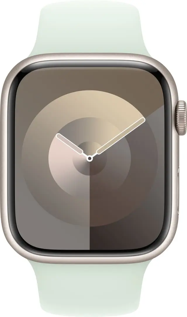 S/M Sport Band i soft mint til Apple Watch 45 mm