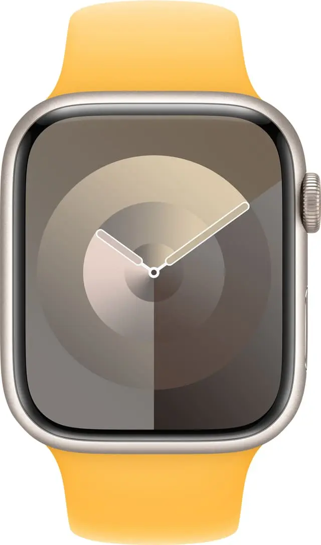 S/M Sport Band i sunshine til Apple Watch 45 mm