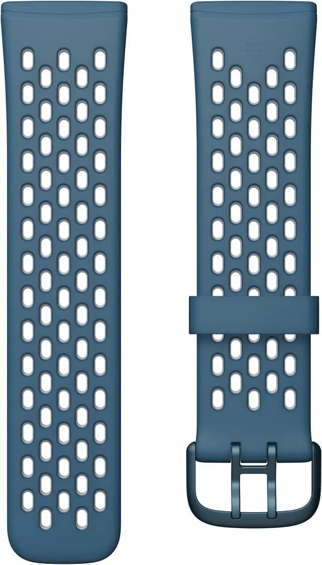 Versa 3 / Sense Sport Band Sapphire / F.Grey (S)