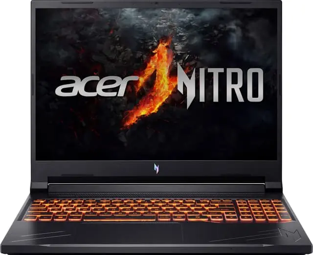 Acer Nitro V16 R5-8H/16/512GB/3050/165Hz 16" bærbar gaming-PC
