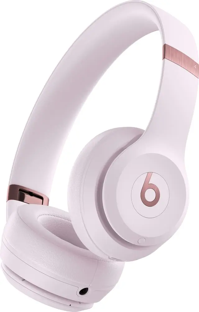 Beats Solo 4 trådløse on-ear hodetelefoner (cloud pink)