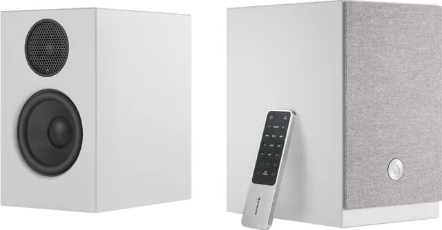 Audio Pro A26 sett med aktive stereohøyttalere (hvit)