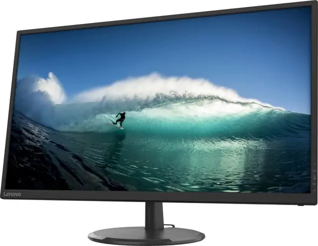 Lenovo C32q-20 32" skjerm (sort)