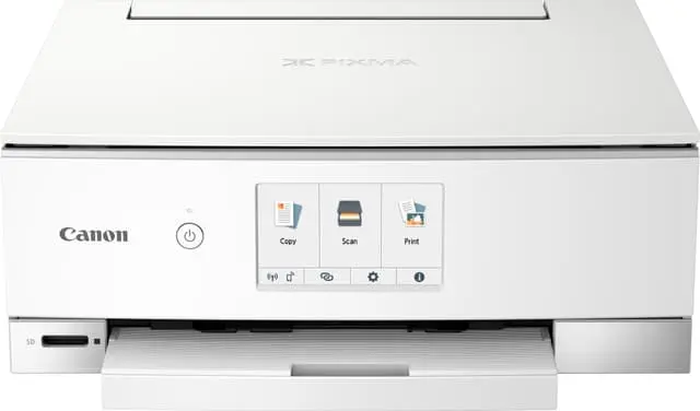 Canon Pixma TS8351 AIO inkjet-skriver (hvit)
