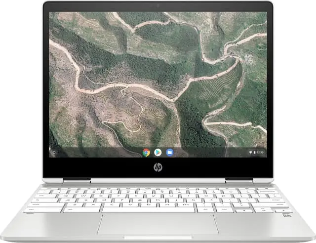 HP Chromebook x360 12b-ca0805no 12" 2-i-1 (hvit)