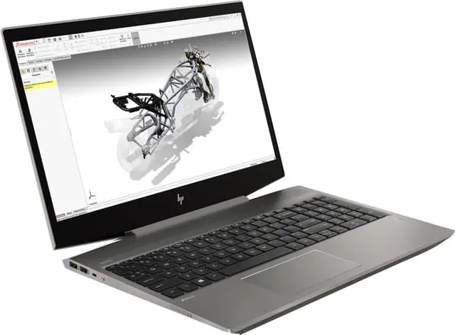 HP ZBook 15v G5 15" bærbar PC (turbo silver)