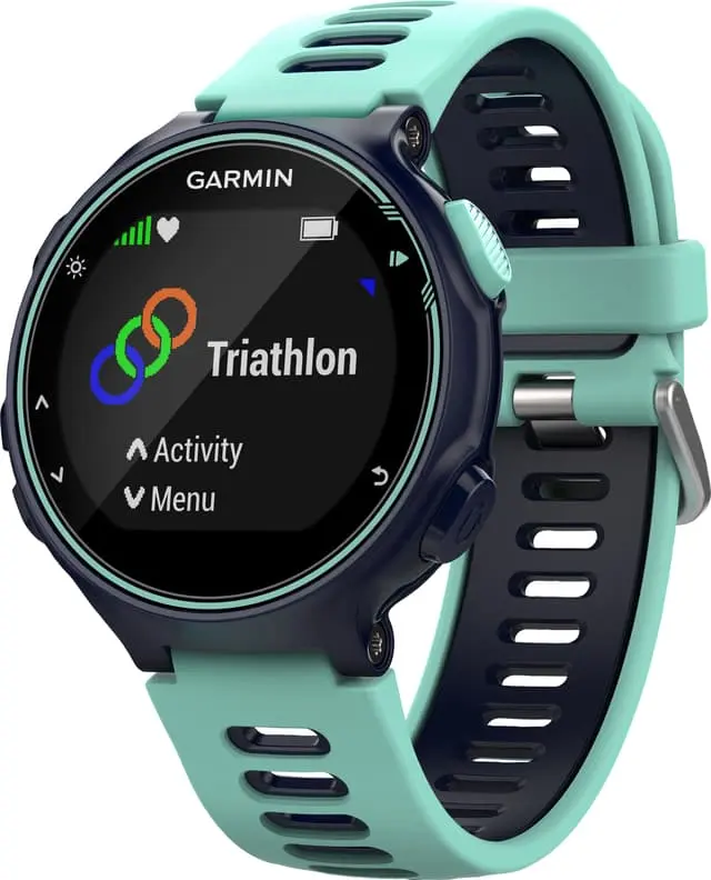 Garmin Forerunner 735XT GPS multisportsklokke (midnight blue)