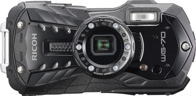 Ricoh kompakt kamera WG-70 (sort)