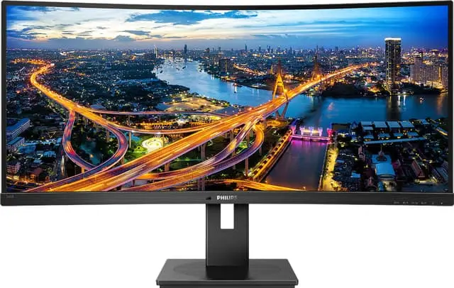 Philips Brilliance 345B1C/00 34" buet skjerm (sort)