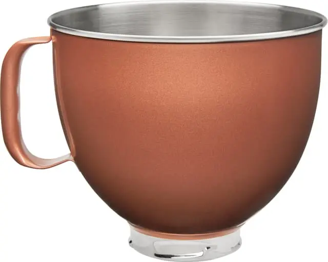 KitchenAid bolle i rustfritt stål 5KSM5SSBCE (kobber)