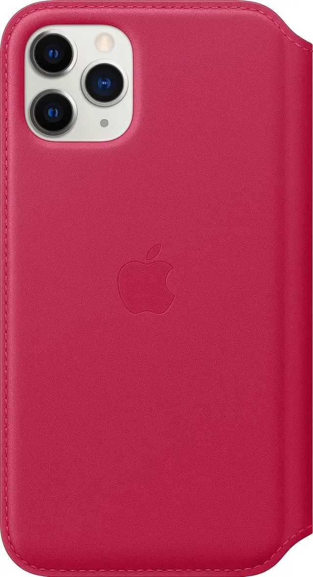 iPhone 11 Pro skinndeksel (ripsrød)