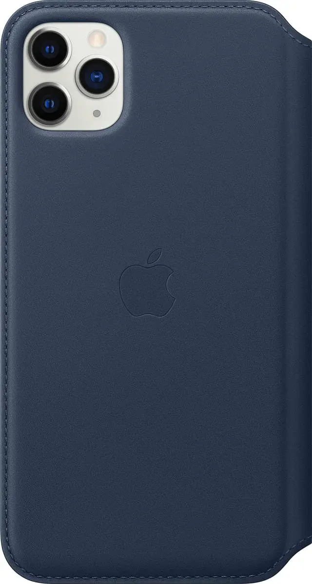 iPhone 11 Pro Max skinndeksel (dyphavsblå)