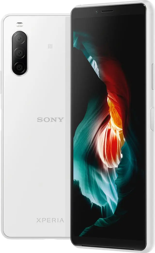 Sony Xperia 10 II smarttelefon (hvit)