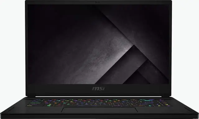MSI GS66 Stealth 15,6" bærbar gaming-PC (sort)