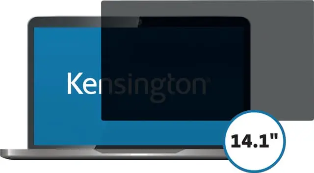Kensington 14,1" personvernsfilter til skjerm (16:10 sideforhold)