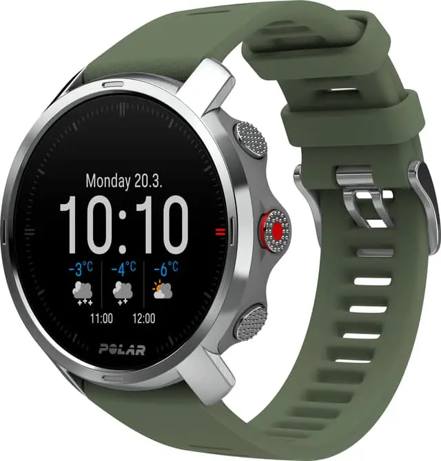 Polar Grit X multisportsklokke M/L (grønn)
