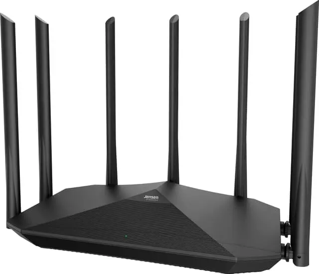 Jensen Lynx 8000 WiFi-router (sort)