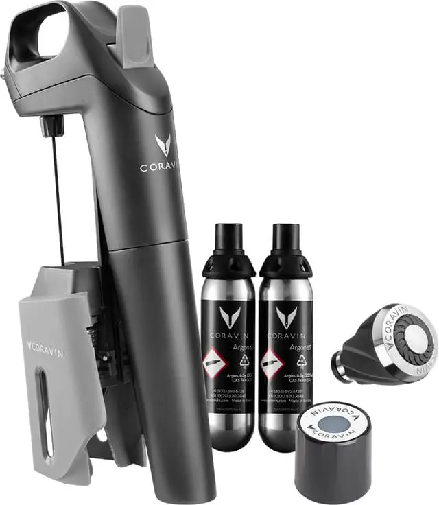 Coravin Model Three vinsystem - vinelsker pakke (svart)