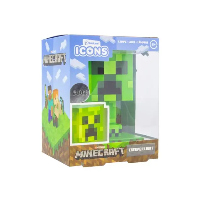 MINECRAFT CREEPER ICON LIGHT BDP