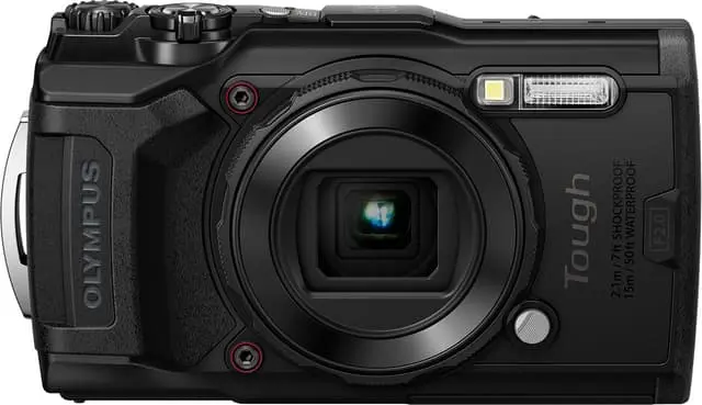 Olympus Tough kompaktkamera Adventure Kit TG-6 (sort)