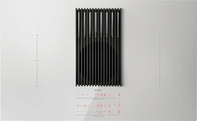 Eico Nikola Tesla Libra platetopp med ventilator 4985 (hvit)