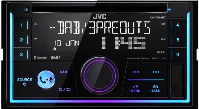 JVC KW-DB93BT bilstereo