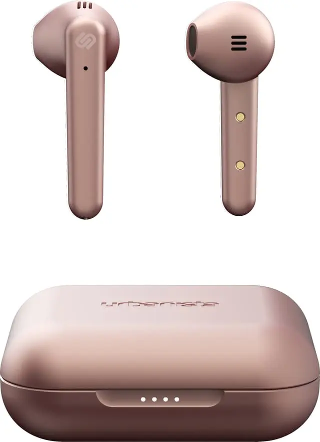 Urbanista Stockholm Plus trådløse in-ear hodetelefoner (rose gold)