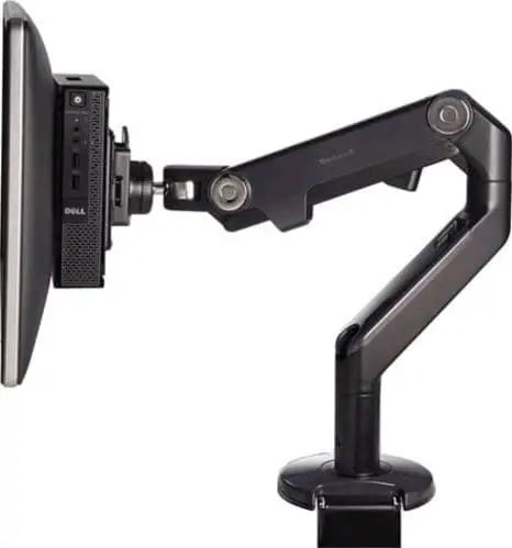 Dell Dual Vesa Mount-stativ med strømadapterboks
