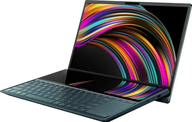 Asus ZenBook Duo 14 UX481 14" bærbar PC (pine grey)