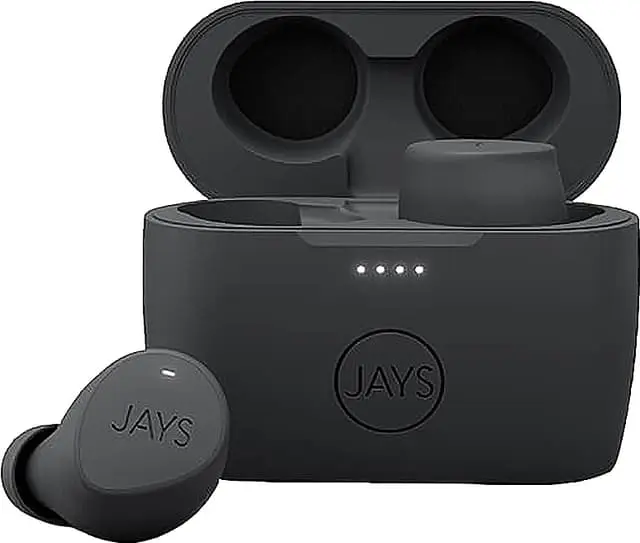 Jays m-Five helt trådløse in-ear hodetelefoner (grå)