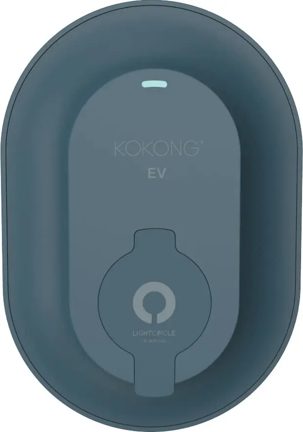 Kokong Ev10 Fjord Wallbox elbillader (blå)