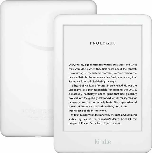 Amazon Kindle 6" (2019) lesebrett (hvit)