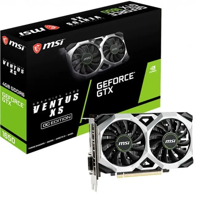 MSI GTX 1650 D6 VENTUS XS OC
