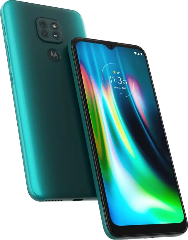 Motorola Moto G9 Play smarttelefon 4/64GB (skoggrønn)