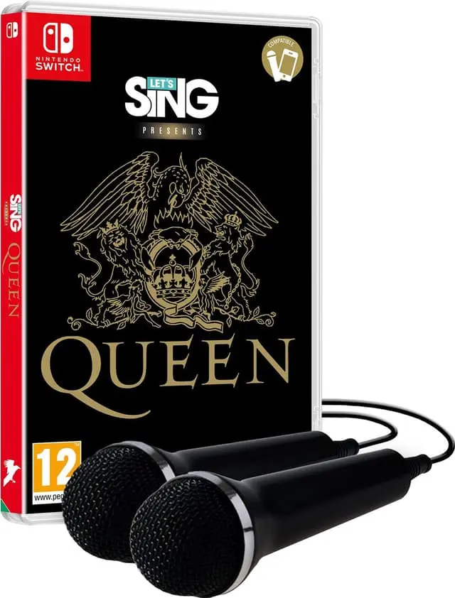 Let s Sing Presents Queen med to mikrofoner (Switch)