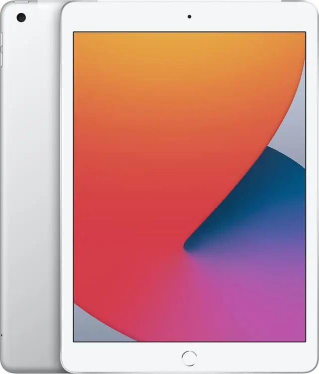 iPad 10.2" (2020) 32 GB, LTE mobildata (sølv)