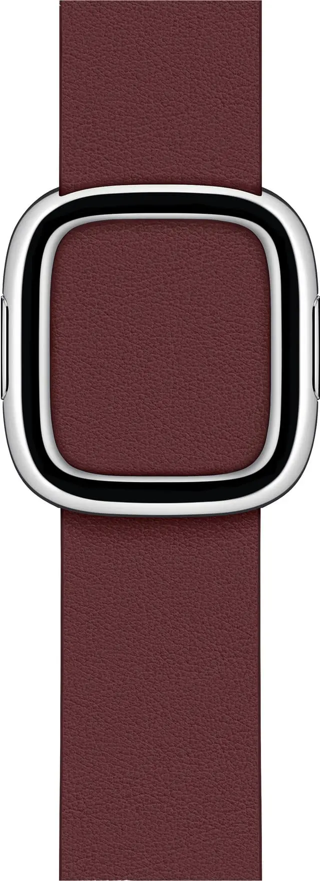 Apple 40 mm Modern Buckle klokkereim - medium (granatrød)