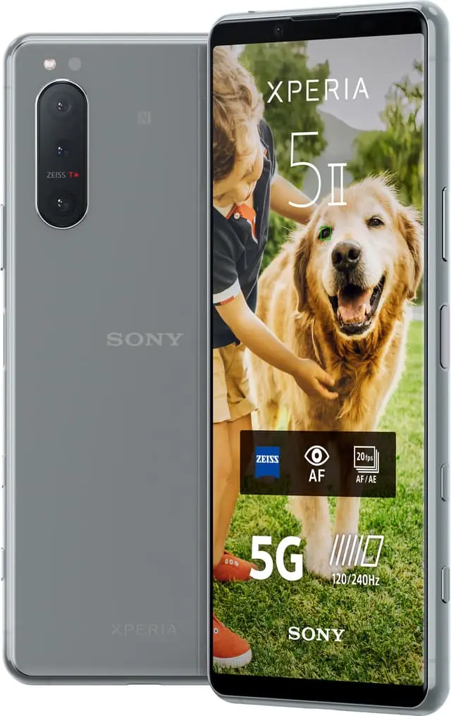 Sony Xperia 5 II 5G smarttelefon (grå)