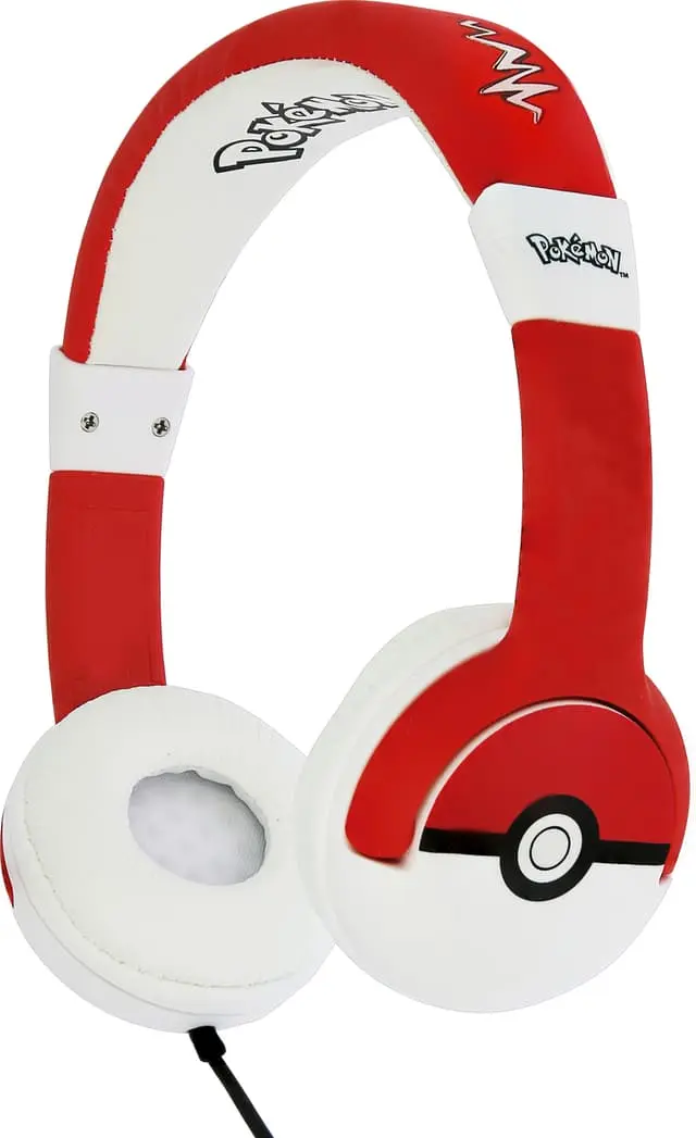 OTL Pokemon pokeball on-ear hodetelefoner