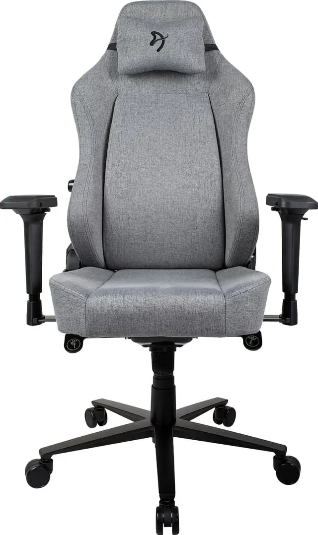 Arozzi Primo Woven Fabric gamingstol (grå med sort logo)