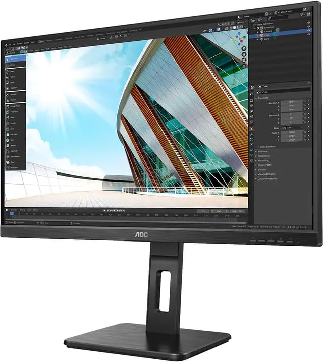 AOC Q27P2Q 27" profesjonell PC-skjerm