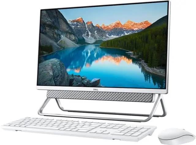 Dell Inspiron 24-5400 24" alt-i-ett stasjonær PC  i5/8/1280