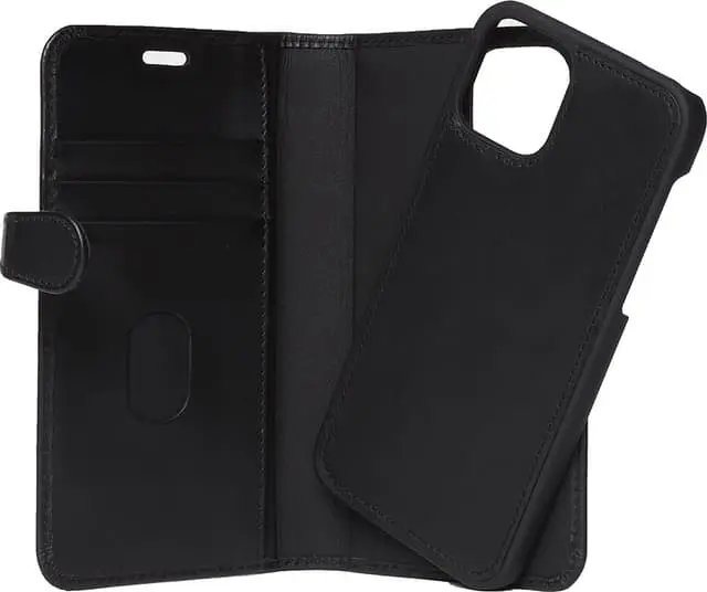 Buffalo lommebokdeksel til iPhone 12/12 Pro (sort)