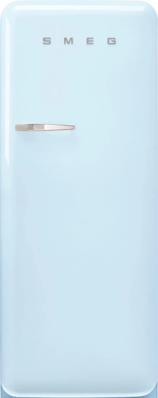 Smeg 50's style kjøleskap med fryser FAB28RPB5 (pastellblå)