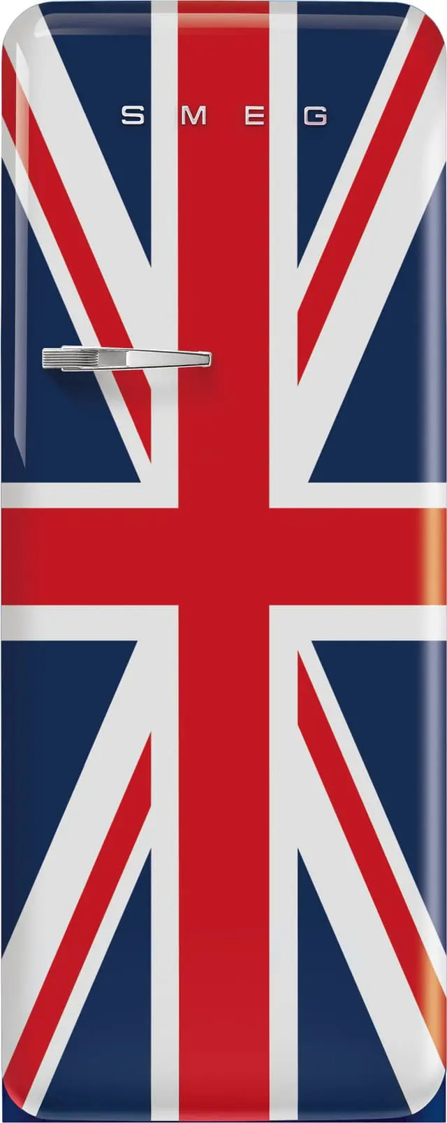 Smeg 50's style kjøleskap med fryser FAB28RDUJ5 (Union Jack)