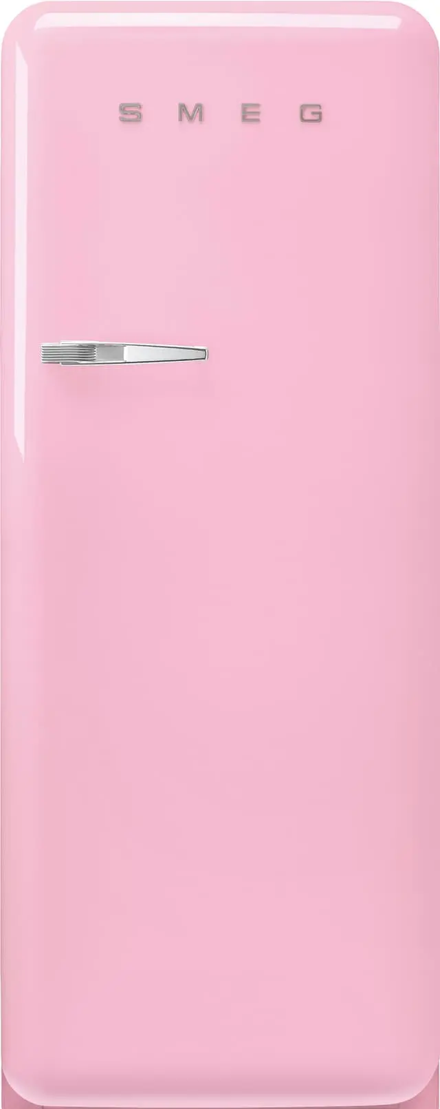 Smeg 50's style kjøleskap med fryser FAB28RPK5 (rosa)