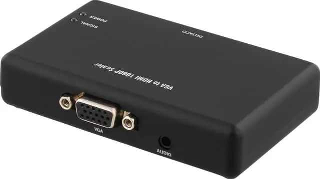 Deltaco VGA til HDMI adapter med 3.5mm lyd